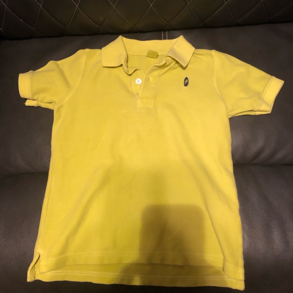 Yellow boys polo